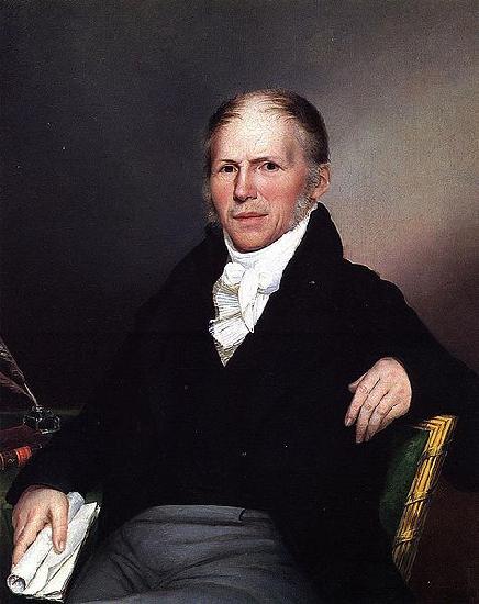 James Peale Portrait of William Young oil painting image